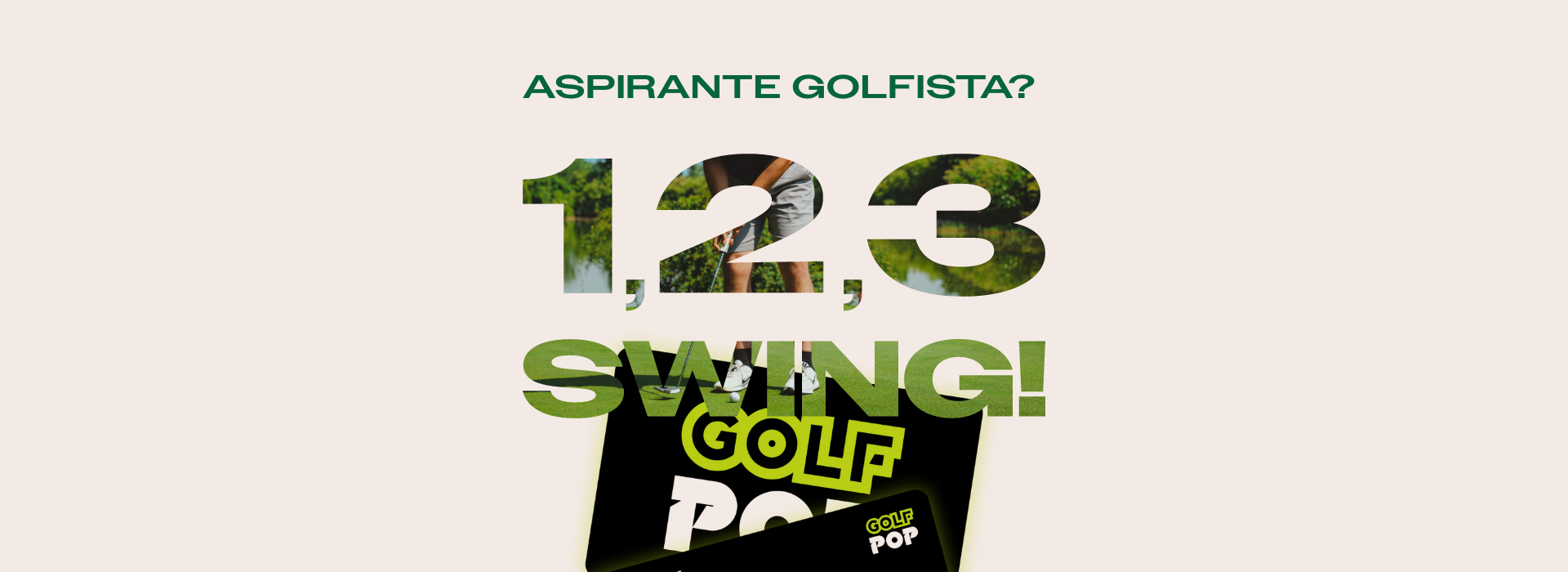 GOLF POP CARD