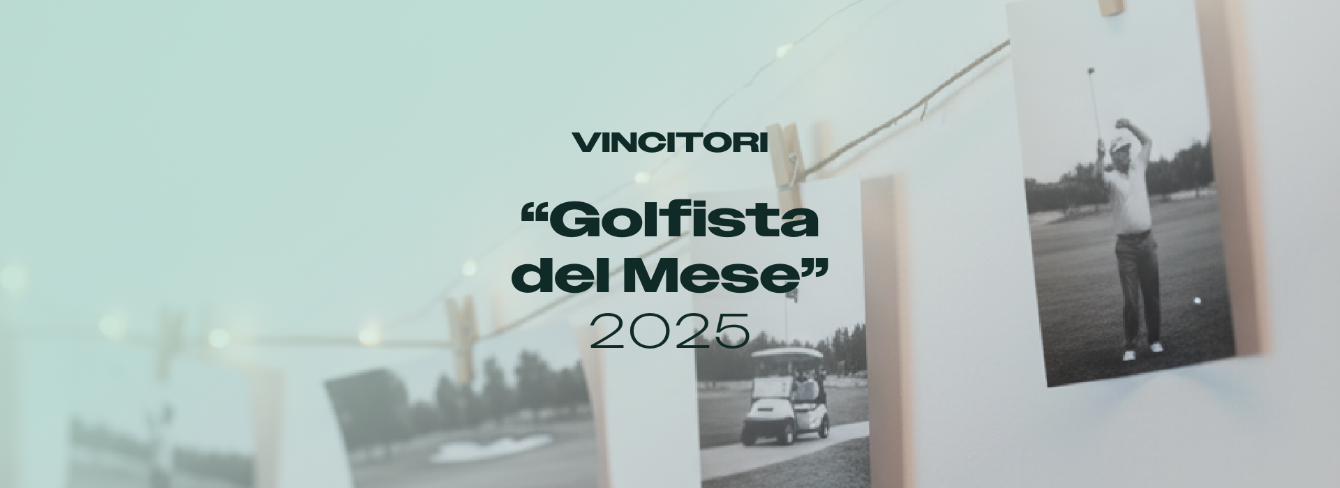 Golfisti del Mese 2025
